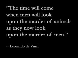 Leonardo da Vinci--we aren't quite there. Hopefully soon.