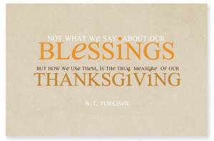 Inspirational Quotes About Giving Thanks