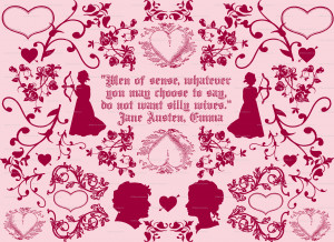 Jane Austen Quotes Emma toile jane austen