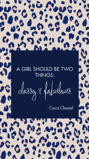 wallpaper background: Quotes Phones Backgrounds, Coco Chanel Quotes ...