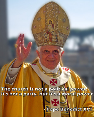 Quotes by Pope Benedict XVI