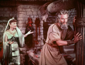 ... of Charlton Heston and Anne Baxter in The Ten Commandments (1956