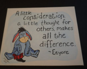 Eeyore hand painted canvas, Winnie the Pooh, acrylic, eeyore quote ...