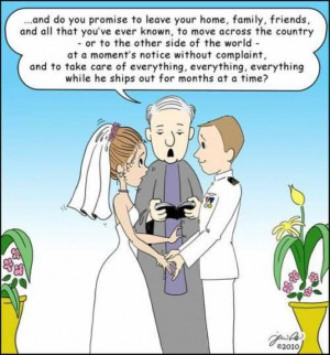 Military Wedding Vows…Basically