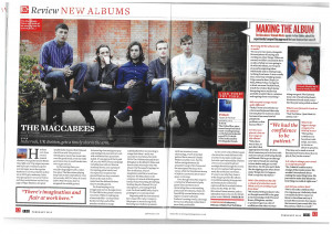 analysed a double page spread from Q magazine. Q magazine is unusual ...