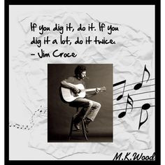 Jim Croce, created by #woodiesgirl on #polyvore. #art jim croce dig it
