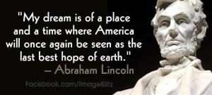 , Abraham Lincoln quote. 
