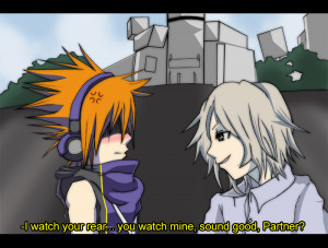 Neku Sakuraba + Yoshiya Kiryu by Huyana