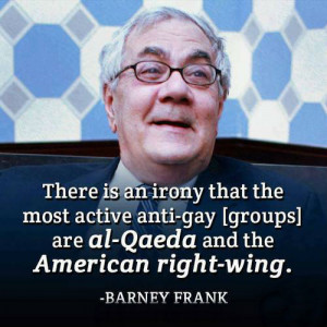There is an irony that the most active anti-gay [groups] are al-Qaeda ...