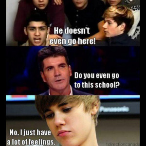 Mean girls quote with 1D and JB!