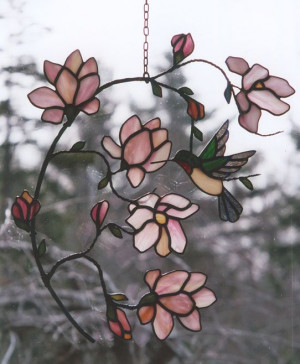 Hummingbird Stained Glass Window | ... special for you and your loved ...