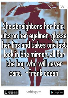 Frank Ocean Quotes She Straightens Her Hair Frank ocean qu