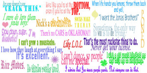 Jonas Brothers Quotes by DolphinWriter