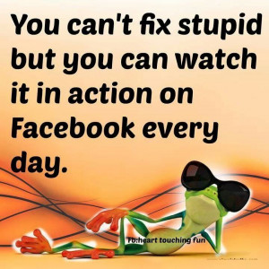 Can't fix #Stupid
