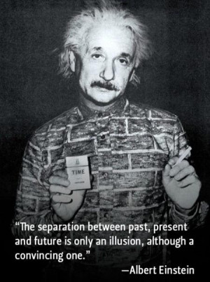 Albert Einstein Time Picture Quote