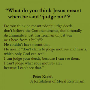 Peter Kreeft, A Refutation Of Moral Relativism