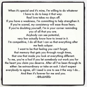 All I need is one to see it the way I do…