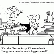 Clutter Cartoons: disorganized, desk clutter, cleaning clutter ...