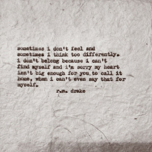 don t know myself I swear By Robert M Drake rmdrake quote quotes