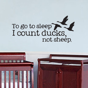 Nursery-Hunting-Ducks-Baby-Humor-Wall-Decals-Vinyl-Wall-Art-Sticker ...