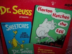 Dr. Seuss Sneetches Horton Hatches the Egg LP Record