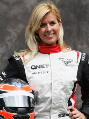 F1 Marussia driver Maria de Villota in Duxford crash