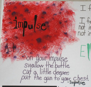 Ellen Hopkins Poster-Impulse by StrawberryDacri