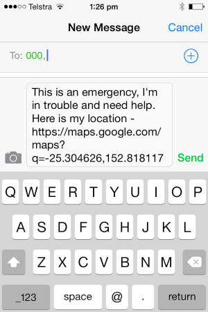 The Emergency App - screenshot