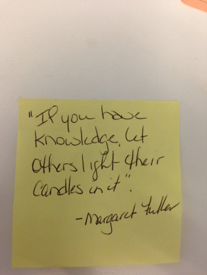 Margaret Fuller quote