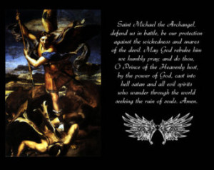St. Michael the Archangel Magnet, C atholic Gift, Christian, Angel ...