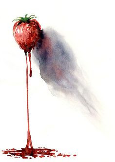 Strawberry tears - Reminds me of Across the Universe movie More