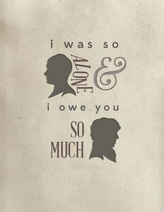sherlock i was so alone and i owe you so much