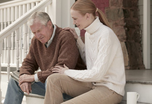 Sad Father Daughter Quotes Daughter with grieving father