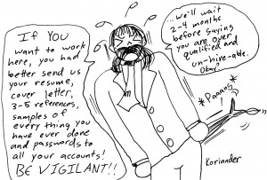 The Life of Cartoonist Koriander