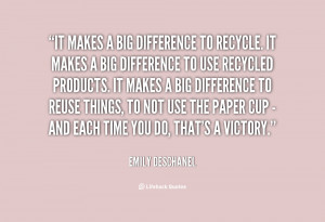 Quotes About Recycling