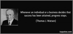 success quotes whenever an individual or a business decides