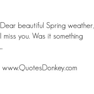 Quotes About Weather