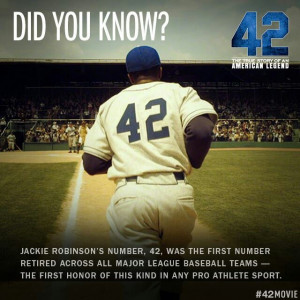 Jackie Robinson, a baseball legend!