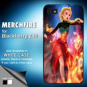 Frozen fire elsa - Blackberry Z10 case