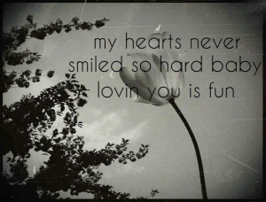 cute, love, lovin u is fun, pretty, quote, quotes