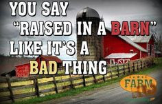 barn yes mom i was duh the doors bad thing rais mom sayings farm life ...