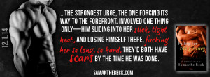 ... SHARE YOUR FAVE QUOTES FROM FALLING FOR THE ENEMY BY SAMANTHAN BECK