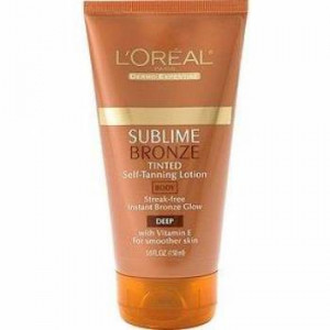 Oreal Sublime Bronze Tinted Self Tanning Lotion