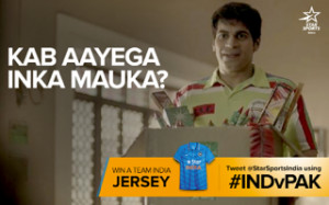 ICC World Cup Cricket 2015 India vs Pakistan Pool B match at