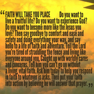 ... straddling the fence and living like everyone around you, caught up