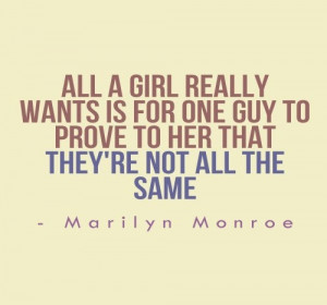 All a girl really wants is..