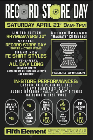 Fifth Element Record Store Day 4.21.12: Rhymesayers 10