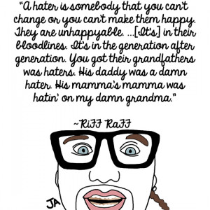 Bizarre Things Riff Raff Says, In Illustrated Form