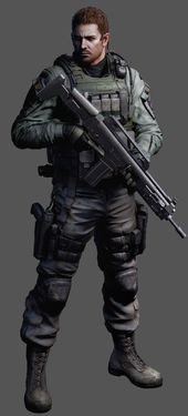 Chris Redfield - Resident Evil Wiki - The Resident Evil encyclopedia