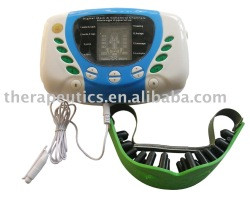 Electronic therapy machine for eye massage and nose